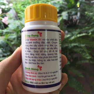 Phân bón NPK SUPER ROOTS VITAMIN B1 (chai 100ml)
