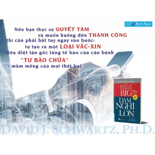 Sách - Dám Nghĩ Lớn - First News