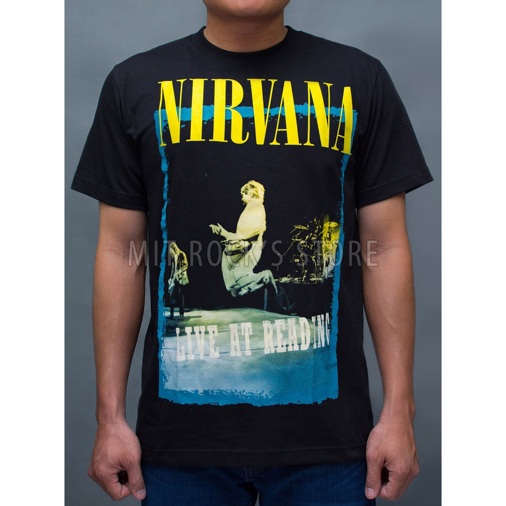 Áo Nirvana  - Rock band tee - Áo Rock - Size S, M, L, XL, XXL - Áo Thái Lan