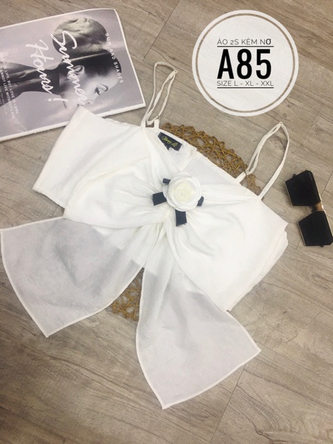 Bigsize Áo 2s kèm nơ A85