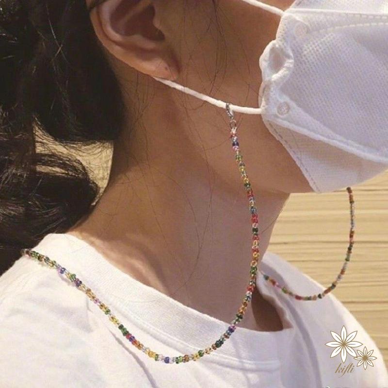 Dây Xích Kim Loại Đeo Mắt Kính Thời Trang