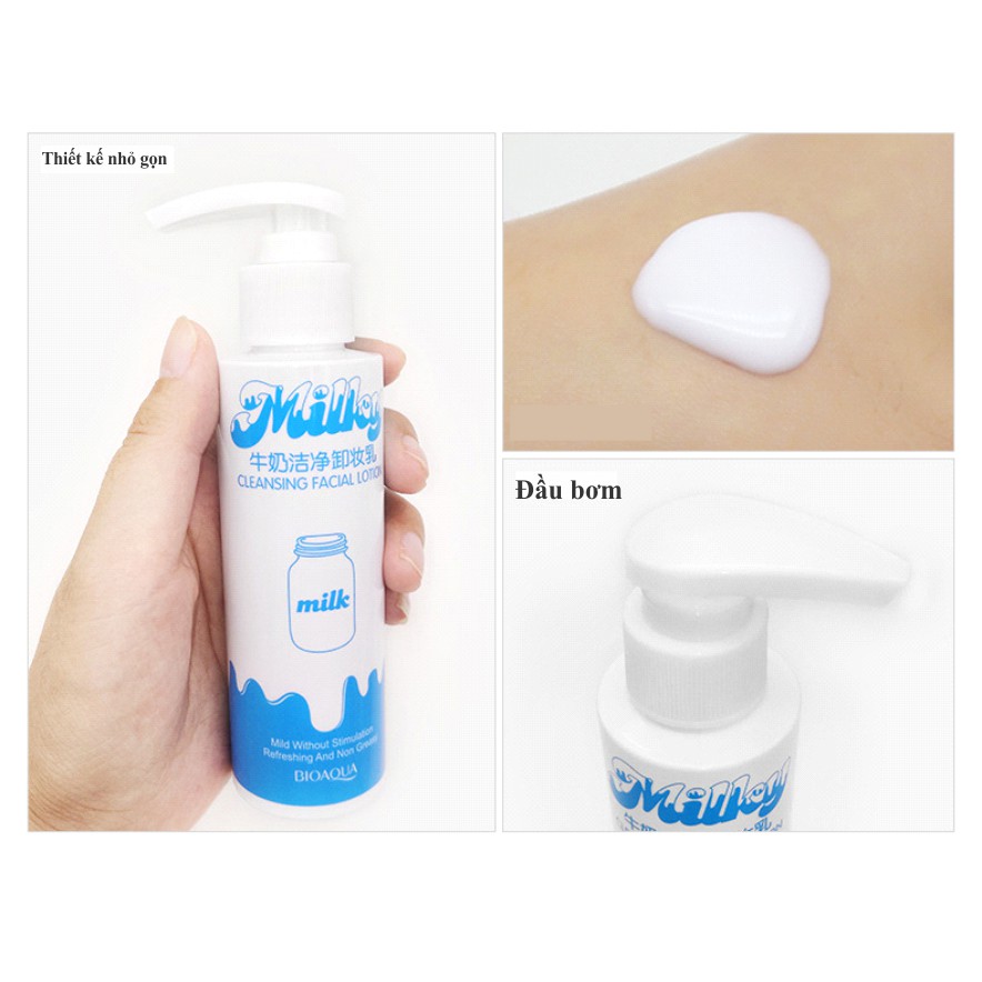 Sữa Rửa Mặt Làm Trắng Sach Da Trị Thâm Tinh Chất Sữa Bioaqua Hàng Nội Địa Trung 1977 Cosmetic | BigBuy360 - bigbuy360.vn