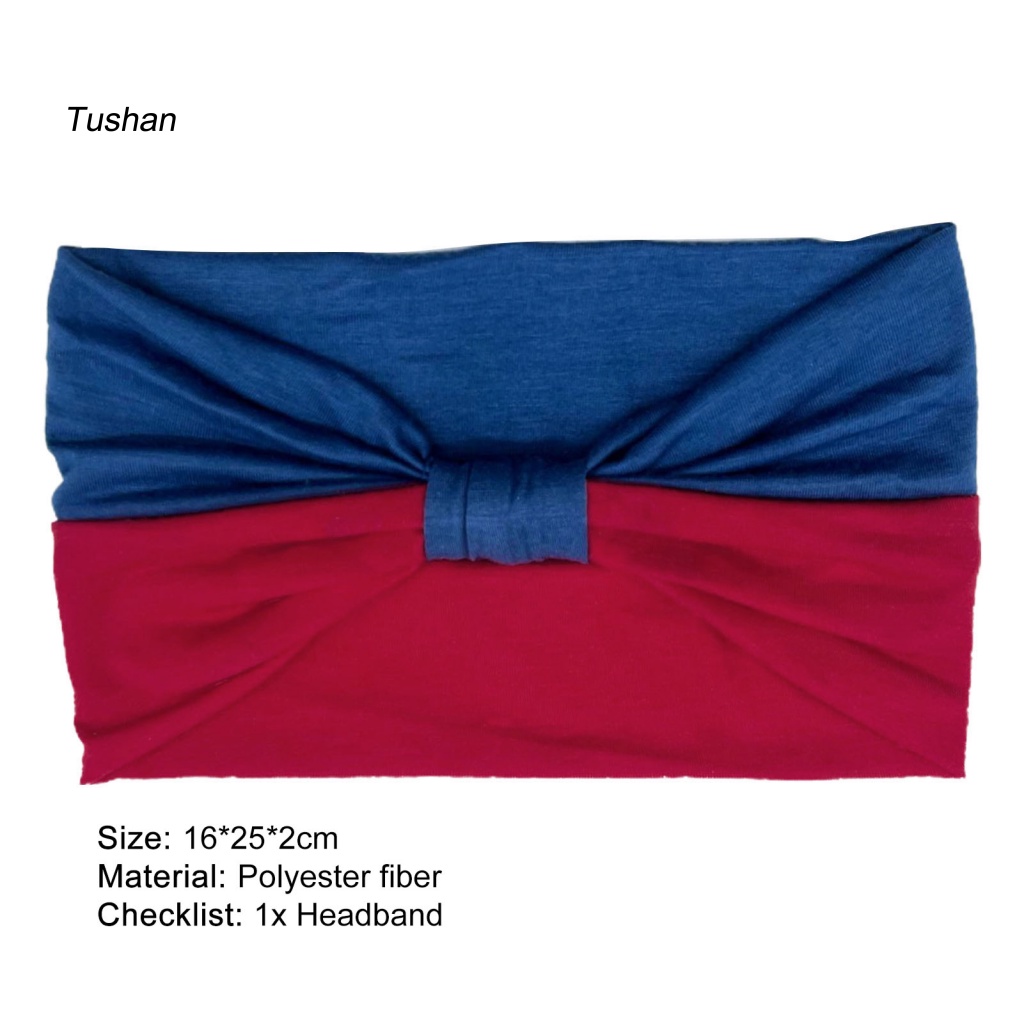 Băng Đô Thể Thao Co Giãn Chống Nhăn Thắt Nơ