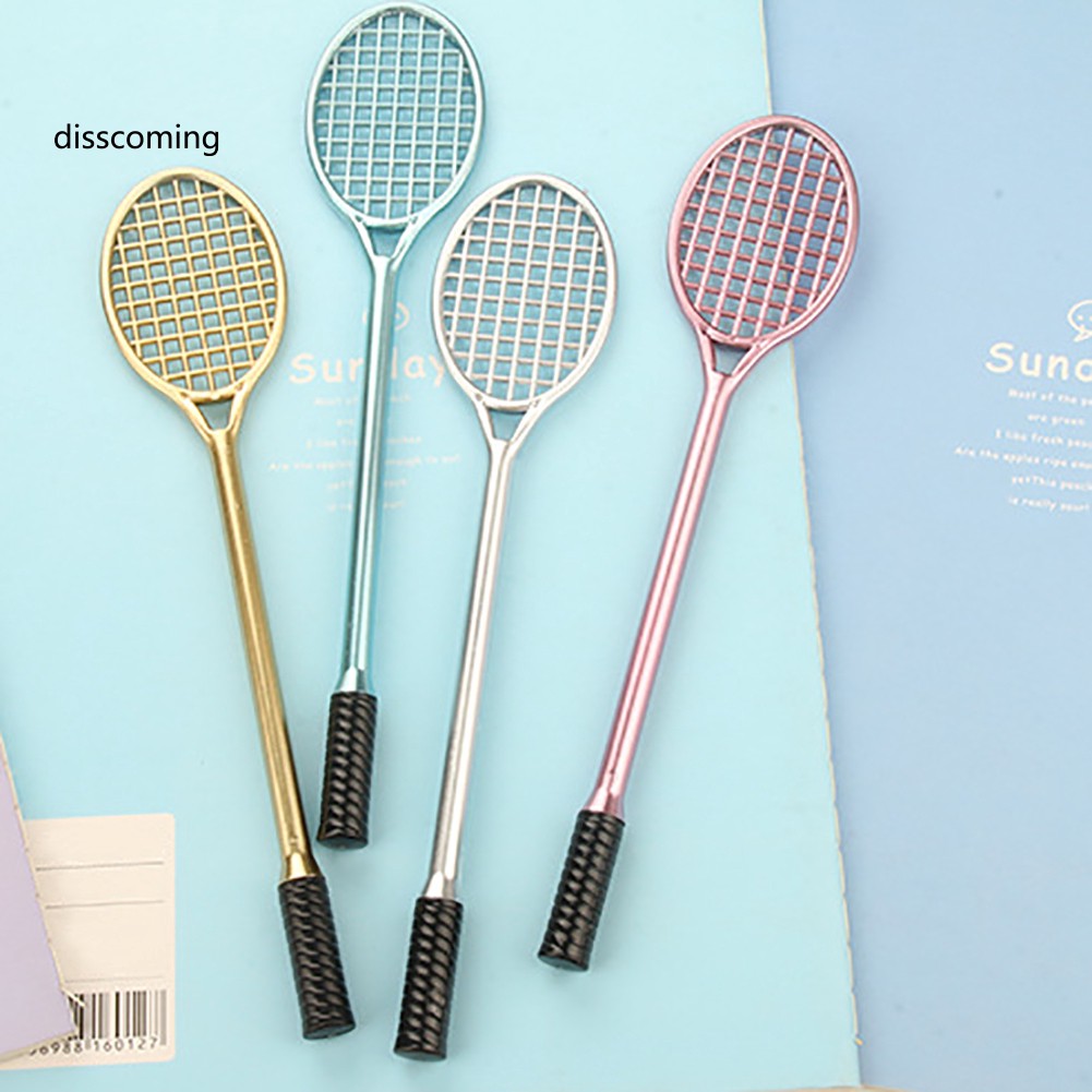 Set 4 cây viết mực hình vợt cầu lông cá tính