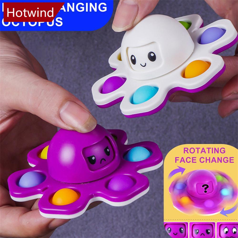 Con Quay Đồ Chơi Fidget Spinner F4X4 BằNg Silicon GiúP GiảM Stress