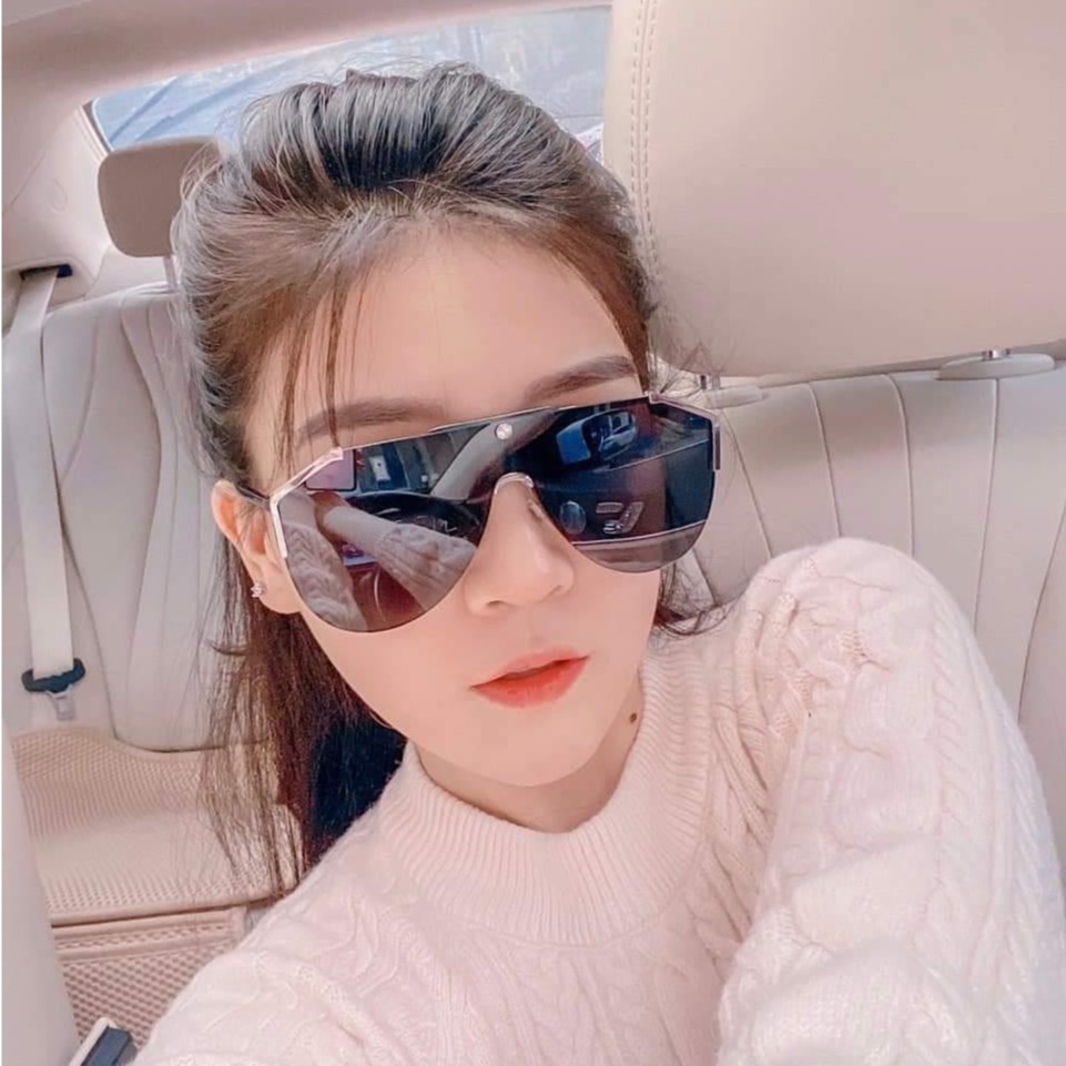 Kính mát Nam Nữ thời trang - chống UV400 giáng vuông to màu sắc thời trang