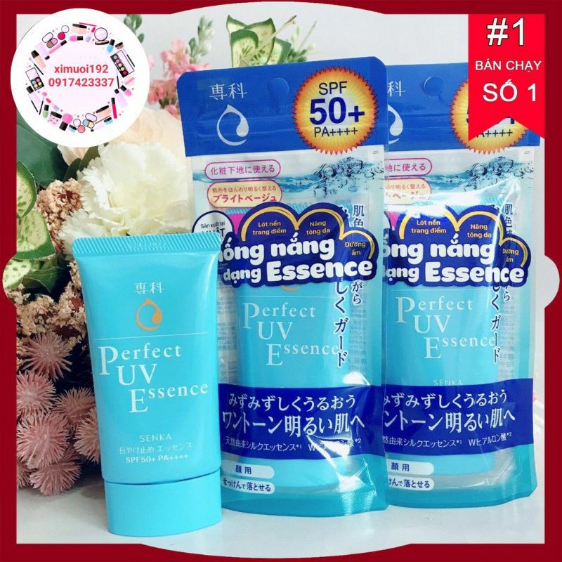 Kem chống nắng dạng tinh chất Senka Perfect UV Essence 50g