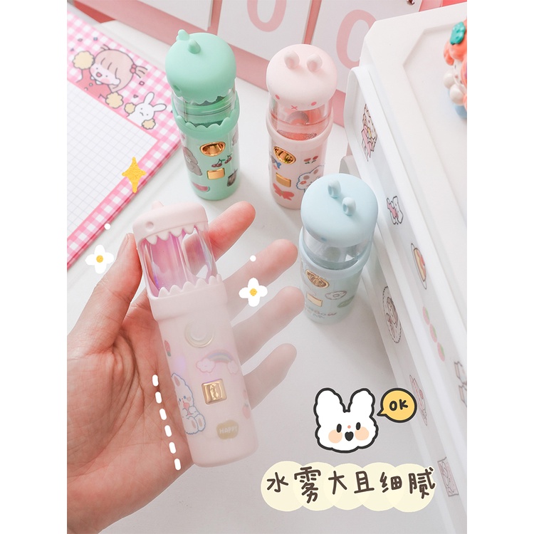 Máy phun sương nano cấp ẩm cầm tay thiết kế nhỏ gọn dễ thương cho nữ | BigBuy360 - bigbuy360.vn