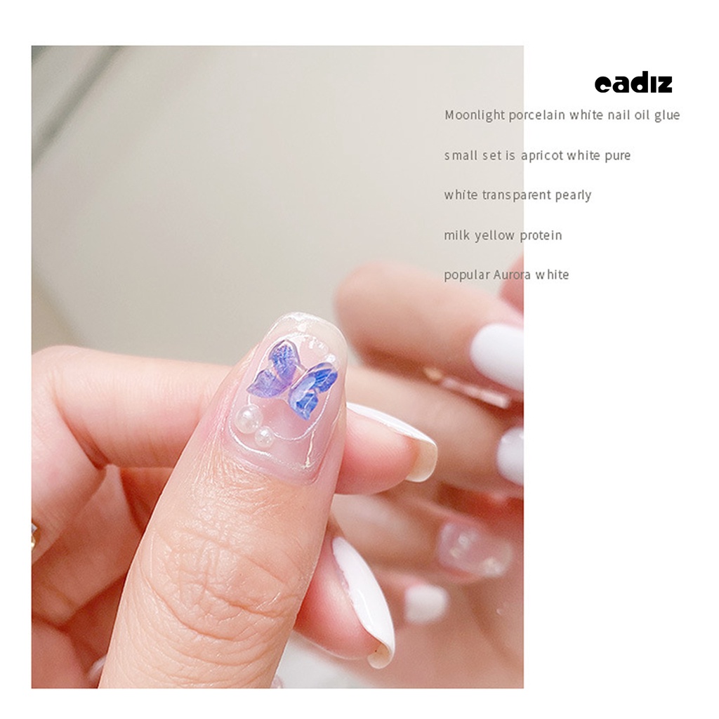 Gel Sơn Móng Tay 15ml Tạo Hiệu Ứng Pha Lê Trong Suốt Mịn Màng Cho Nữ