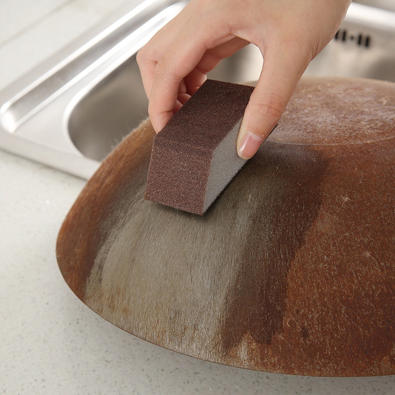 1 Miếng Bọt Biển Chà Nồi Bằng Nhôm Khử Độc Mạnh CR1