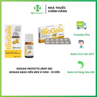 Biogaia Protectis Drop 5ml, Biogaia dạng viên men vi sinh – Tăng cường hấp thu miễn dịch, hết táo bón