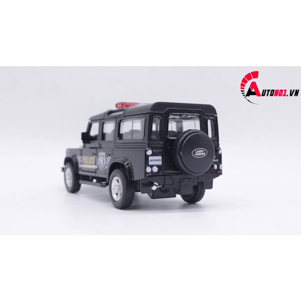 MÔ HÌNH XE LAND ROVER DEFENDER POLICE 1:36 ALLOY 7692