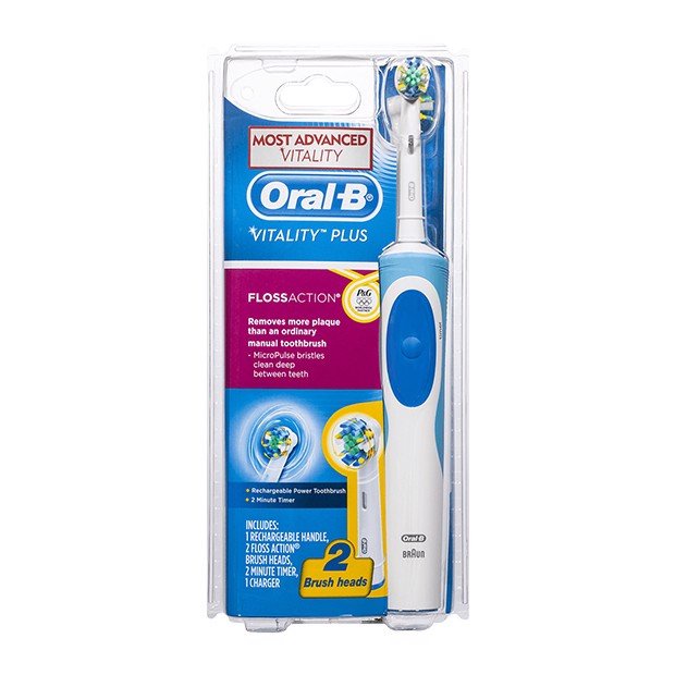 Bàn Chải Đánh Răng Điện Oral-B, Bàn Chải Điện - Chăm Sóc Răng Niềng &amp; Răng Nhạy Cảm Tay Cầm Chống Nước, Chống Trơn Trượt