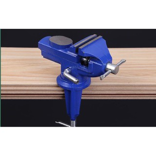 Ê tô kẹp bàn có mâm xoay cỡ 60mm