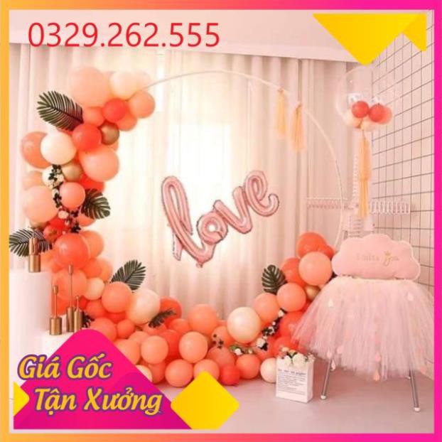 (Sale Khủng)  Set 100 quả Bóng bay nhũ hàng dầy đẹp 30cm trang trí sinh nhật , đám cưới