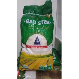 Gạo tươi sạch Gạo ST25 chuẩn giống bác Cua túi 10kg trồng trên đất lúa tôm xen canh