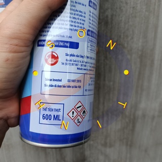 Xịt diệt khuẩn 99,99% Farss 600ml