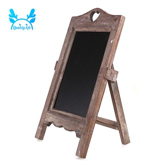 Bảng đen viết phấn bằng gỗ theo phong cách hàng quán cà phê , bàn làm việc