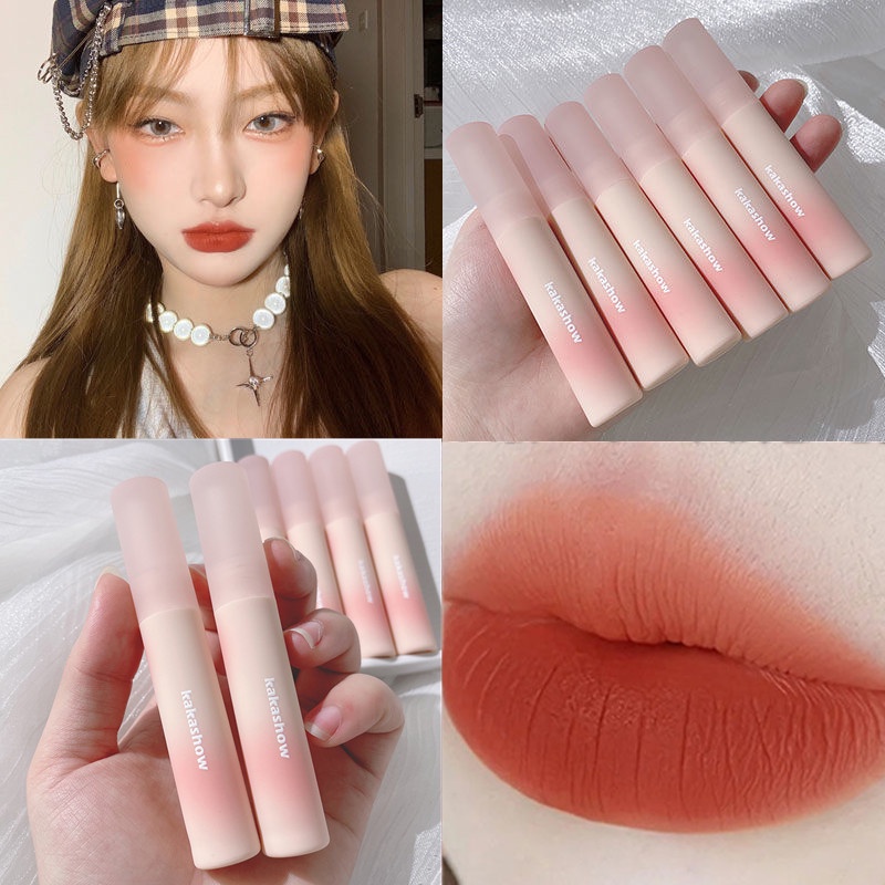 Son Lì KAKASHOW Mềm Mịn Chống Thấm Nước Khô Môi Lâu Trôi Hàng Nội Địa Trung