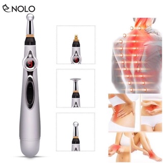 Máy bấm huyệt châm cứu massage xung điện trị liệu model w912 dùng pin aa