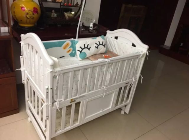 CŨI SEPEON ĐA NĂNG GỖ  CHO BÉ BỘ QUÂY 5 MÓN ĐỆM SƠ DỪA