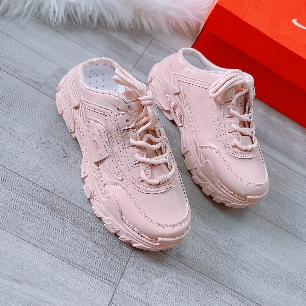 GIÀY SỤC THỂ THAO NÂNG ĐẾ MÀU SẮC MỚI MẺ TRẺ TRUNG CAO 5P MAX TÔN DÁNG DỄ ĐI