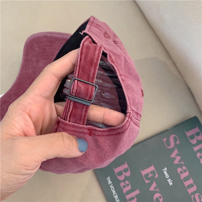 Mũ lưỡi trai thiết kế màu trơn đơn giản thời trang