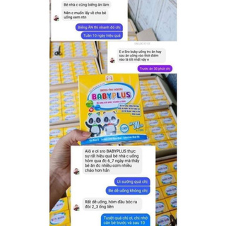 BABYPLUS - Siro ăn ngon giúp bé hết biếng ăn, tăng cân, tăng sức đề kháng - HAPI GROUP [combo 2 hộp]