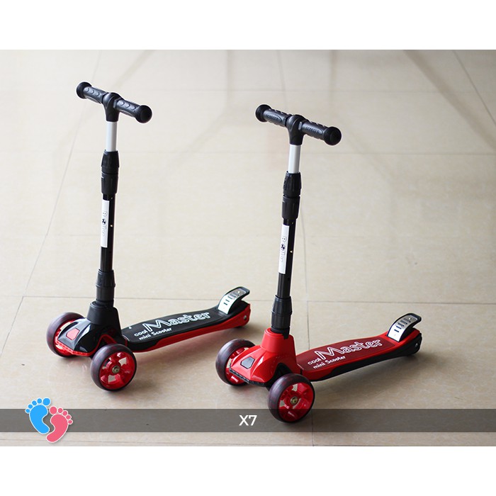 Xe trượt scooter 3 bánh trẻ em Broller BABY PLAZA X7