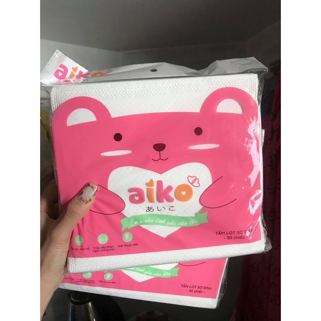 Miếng lót phân su AIKO 30 tờ