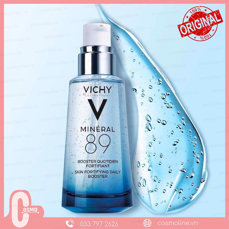 Tinh Chất Khoáng Cô Đặc VICHY 30ml [CHÍNH HÃNG] (VICHY Mineral 89 30ml)