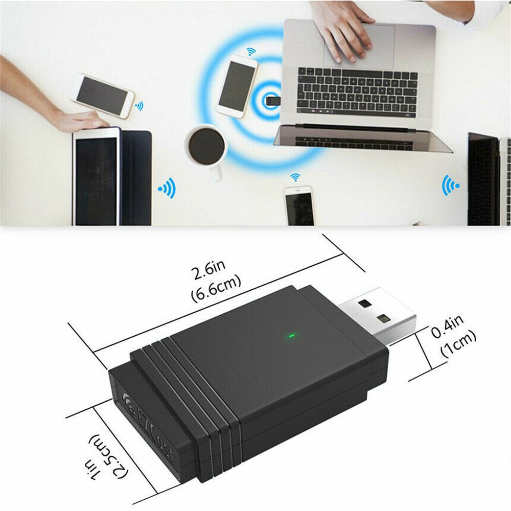 Usb 3.0 Wifi 2.4ghz / 5.8ghz Wifi 2 Trong 1 Bluetooth 5.0 1200mbps Cho Pc Laptop | BigBuy360 - bigbuy360.vn