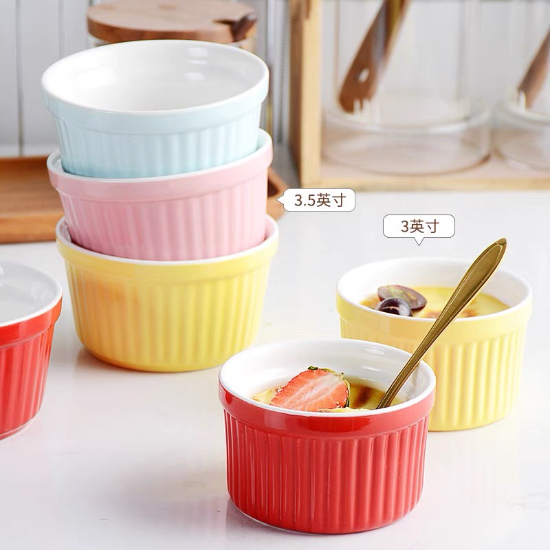 Bát Ăn Dặm, Chén Ăn Dặm Ramenkin Không Nắp 150ml