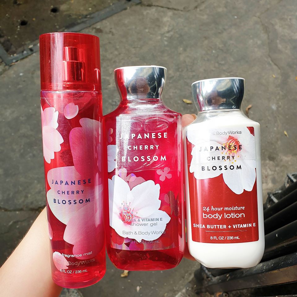 Gel tắm Bath and body works