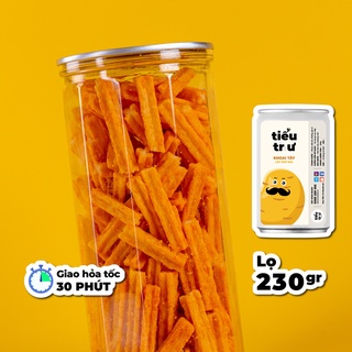 Khoai tây giòn lắc phô mai vị đậm thơm | 230g | Ăn vặt Tiểu Trư Snacks Hà Nội ngon rẻ