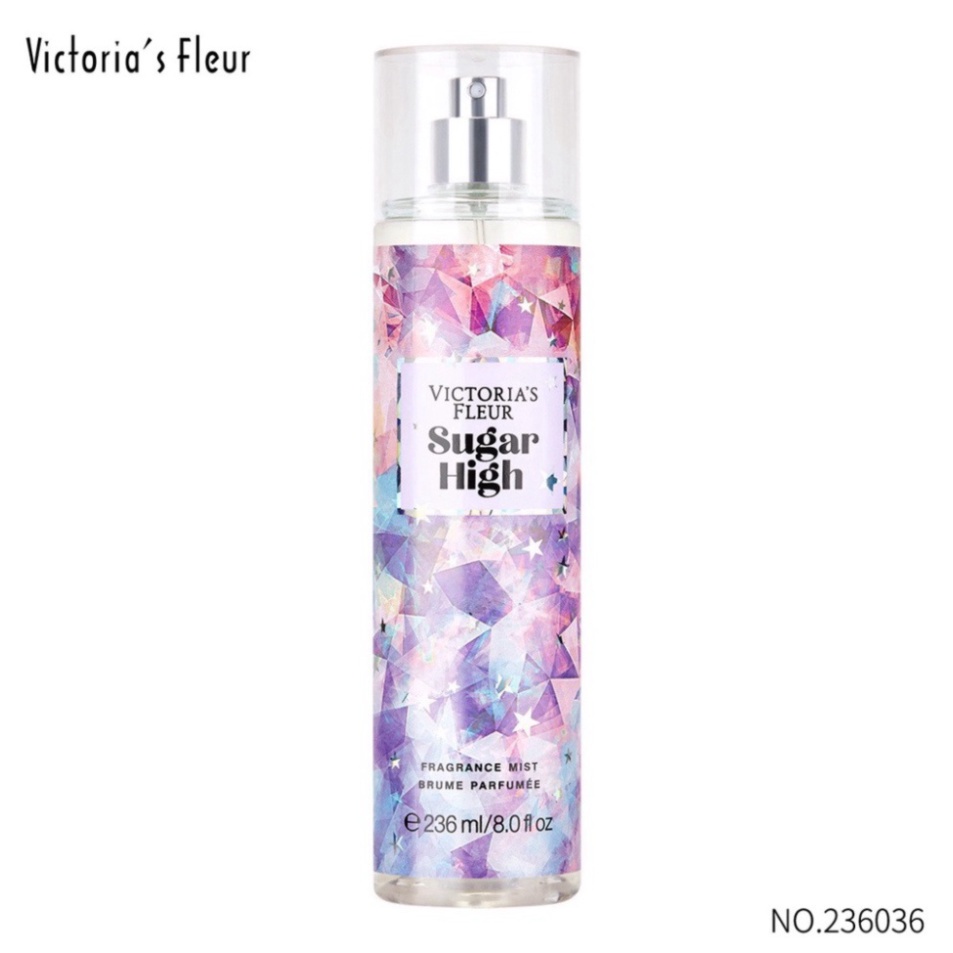 Nước hoa toàn thân xịt thơm body mist VICTORIA 236ml 2360
