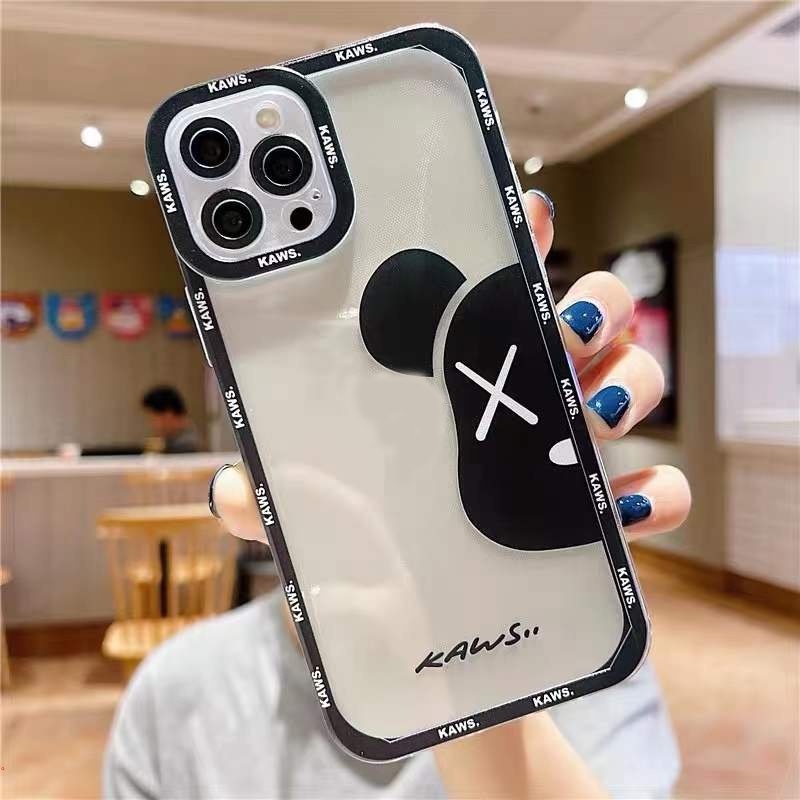 Ốp Điện Thoại Mềm Trong Suốt Thời Trang Cho IPhone 12 Pro Max 11/ XS/ XR/ X/ 8/ 7/6 Plus Mini