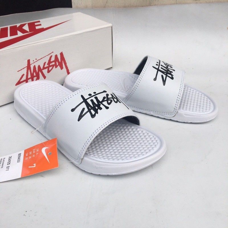 Giày Sandal Nike Benassi X Stussy Thời Trang Năng Động