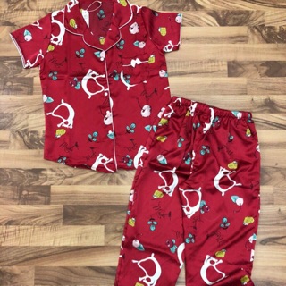 Set lụa satin pizama