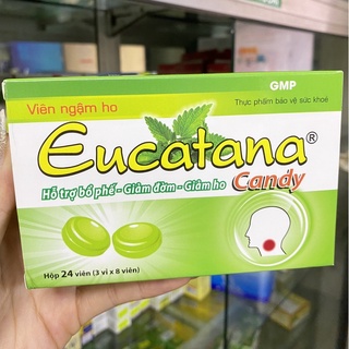 Kẹo ngậm Eucatana - Hộp 24 viên