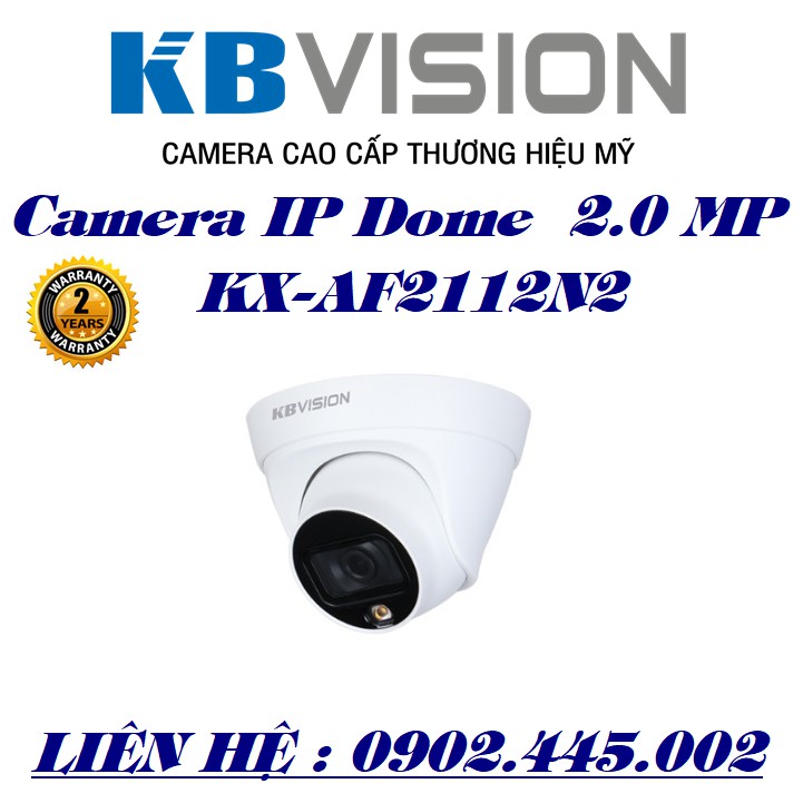 CAMERA IP CHÍNH HÃNG KX-AF2112N2 HÌNH ẢNH SẮC NÉT BAN ĐÊM 2.0MP