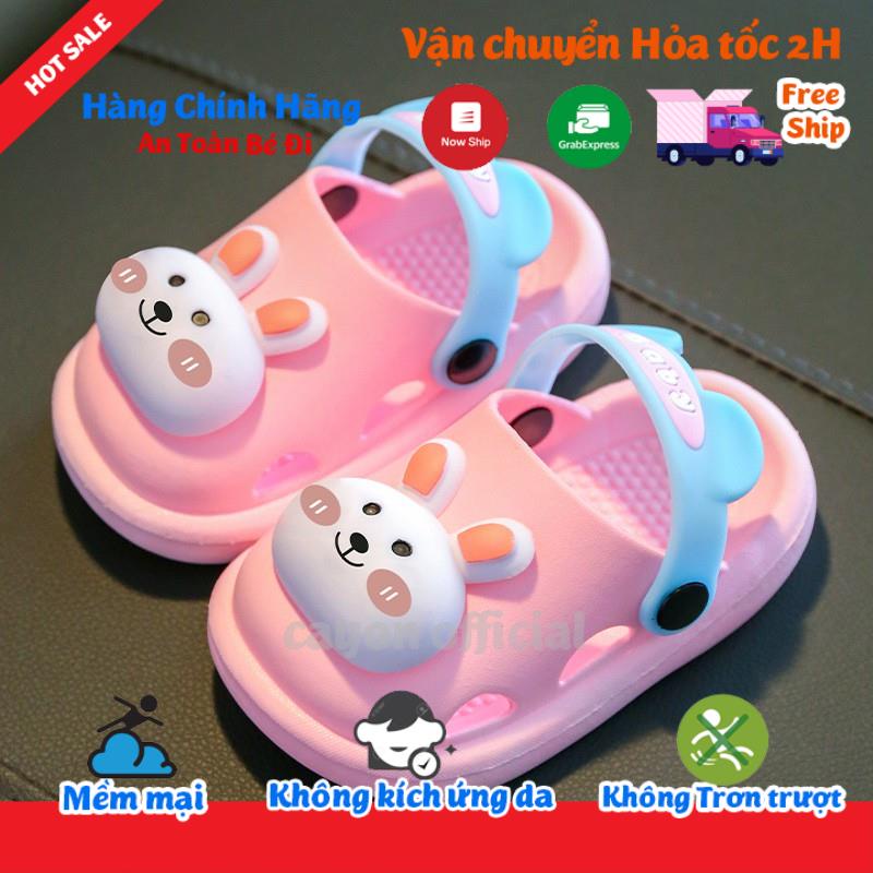 Dép trẻ em cho bé nam bé nữ Baby Chống trơn trượt, Mềm mại tốt cho những bước đi của bé Model 2022