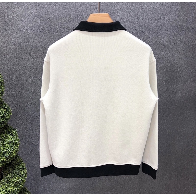 Áo khoác Cardigan dệt kim nam Hàn Quốc chất liệu Cotton, Áo khoác mỏng mùa thu và mùa đông giản dị ấm áp
