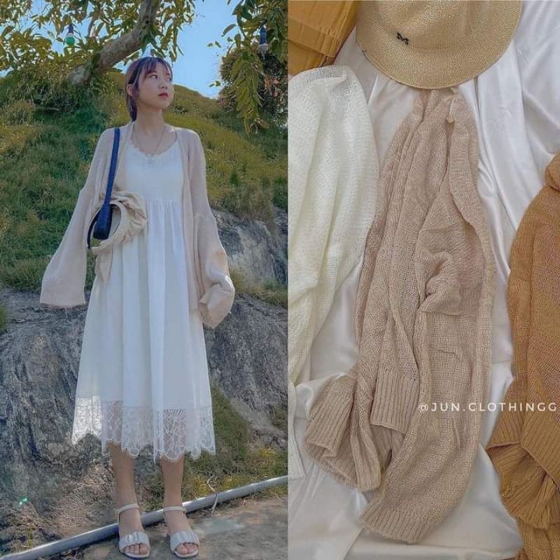 ÁO KHOÁC NHẸ CARDIGAN MỎNG ULZZANG HÀN QUỐC SIÊU XINH CAO CẤP | BigBuy360 - bigbuy360.vn