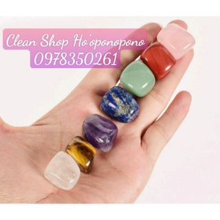 Combo 7 viên đá chakra thanh tẩy - cân bằng bảy luân xa