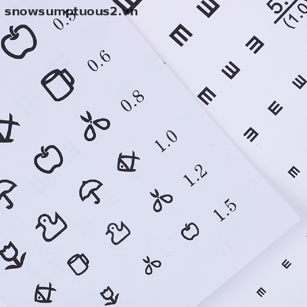 [Hàng mới về] Bảng kiểm tra bảng phấn mắt gắn tường chống nước cho bệnh viện