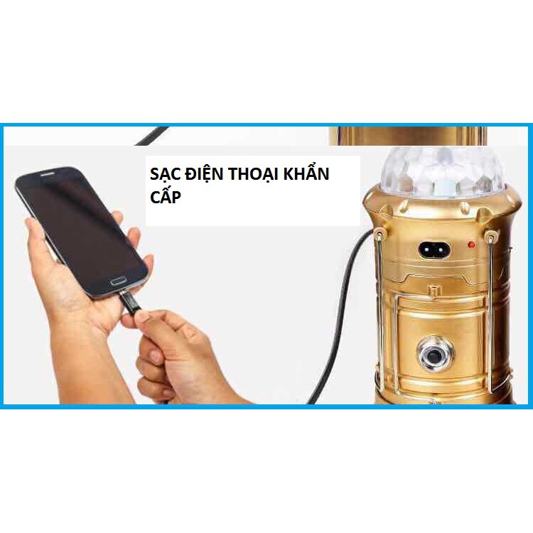 ĐÈN PIN ĐA NĂNG 4 IN 1 KIÊM SẠC DỰ PHÒNG  MAGIC COOL  CÓ ĐÈN VŨ TRƯỜNG
