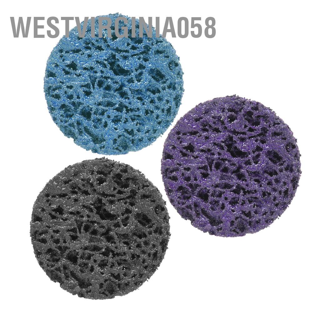 Hàng Hot Đĩa đánh bóng 2 inch 50mm Poly Strip Khóa cuộn Mài lăn sơn Tẩy rỉ Hàng giao ngayWestvirginia058