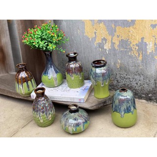 Lọ hoa mini gốm sứ Bát Tràng - BT026