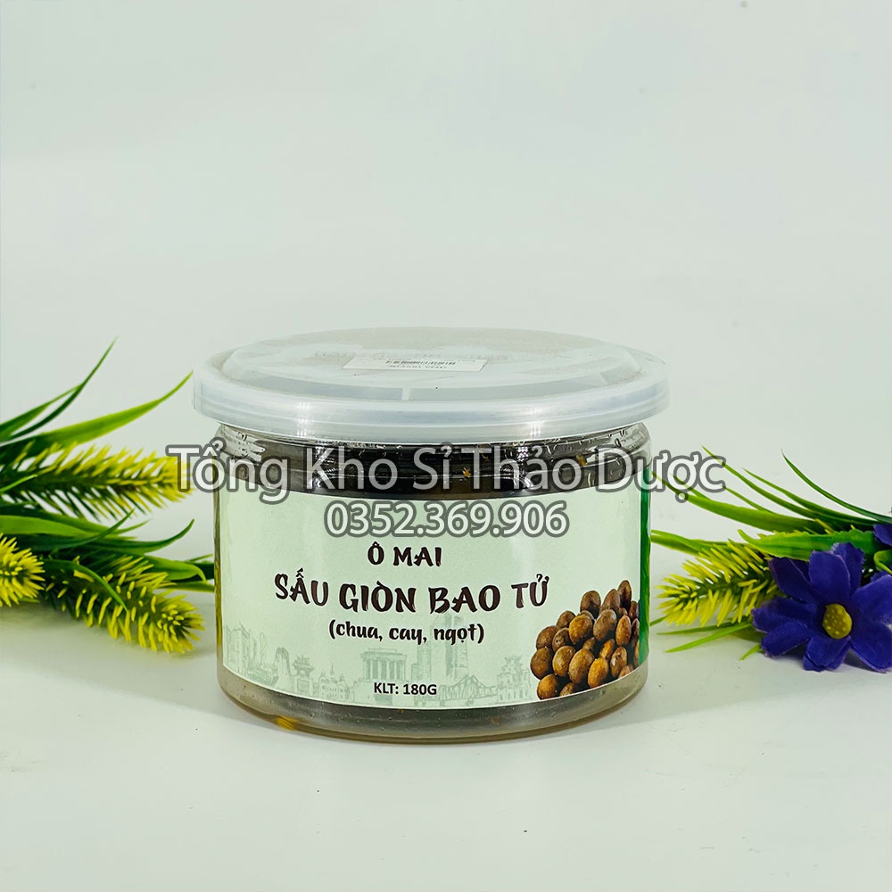 Ô mai sấu giòn bao tử chua cay (Ô mai truyền thống)